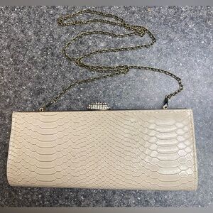 Darling Women's Evening Clutch Bag with Crystal Clasp